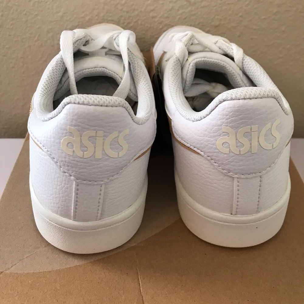 ASICS Japan S Women's Shoes White Camel Beige - Picture 2 of 8
